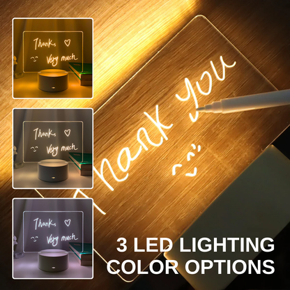 Creative LED Note Board