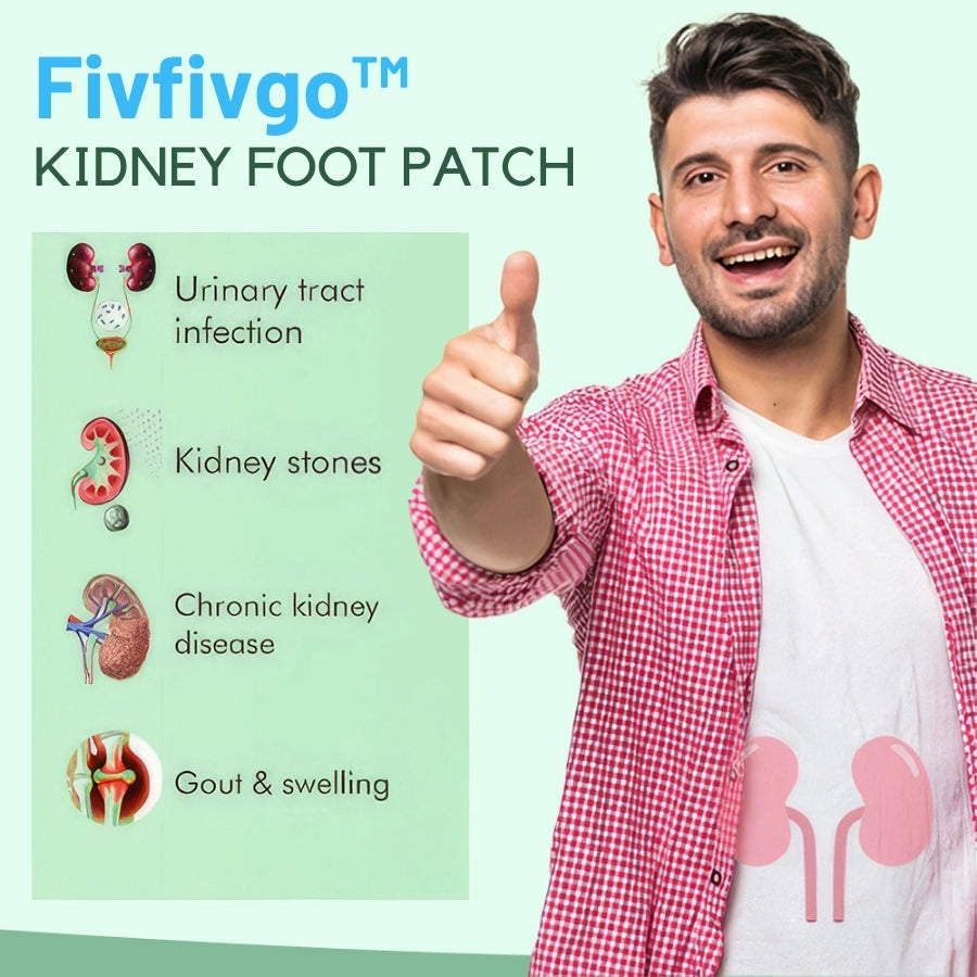 Fivfivgo™ Kidney Foot Patch - Revitalize & Detoxify (30 Patch/Box)