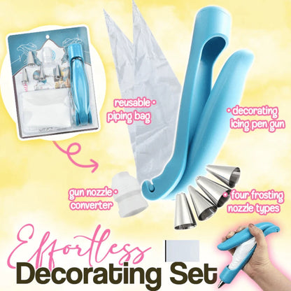 Cake Decorating Piping Pen Tool and Nozzle Set