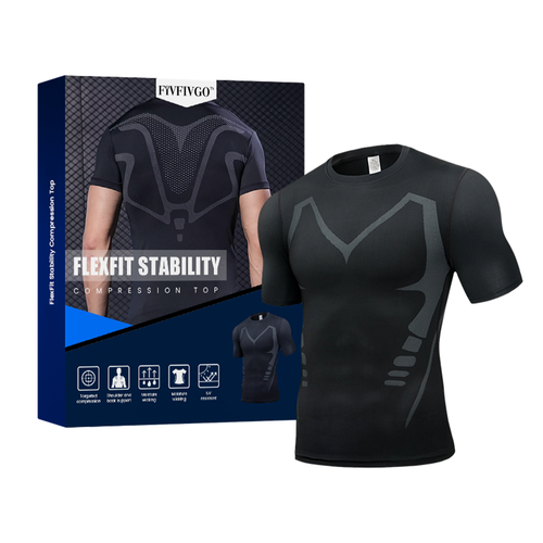 Fivfivgo™ FlexFit Stability Compression Top (Men)