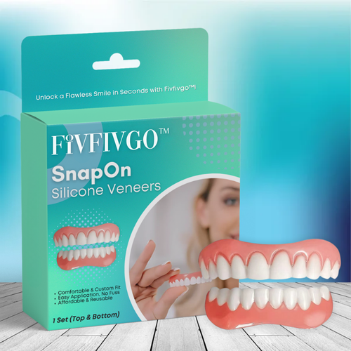 Fivfivgo™ SnapOn Silicone Veneers - your perfect smile awaits you! 🦷 Limited time 50% discount!