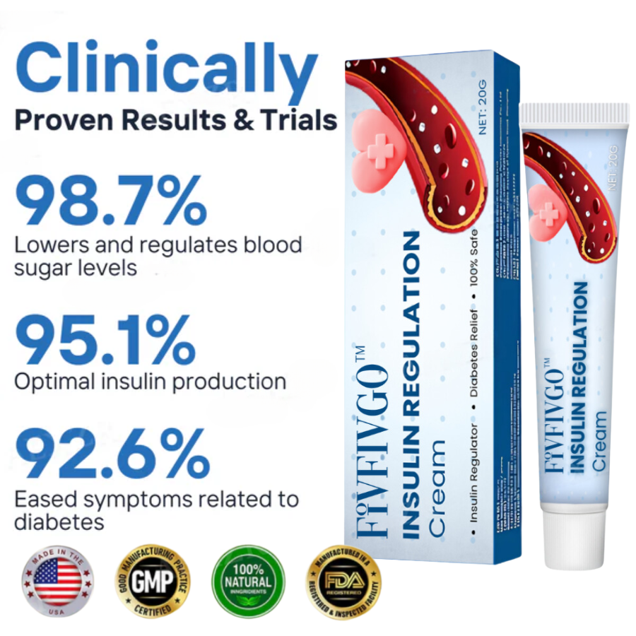 Fivfivgo™ Insulin Regulation Cream 🔥Clinically Proven And Trusted By Experts!🔥