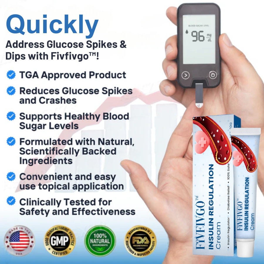 Fivfivgo™ Insulin Regulation Cream 🔥Clinically Proven And Trusted By Experts!🔥