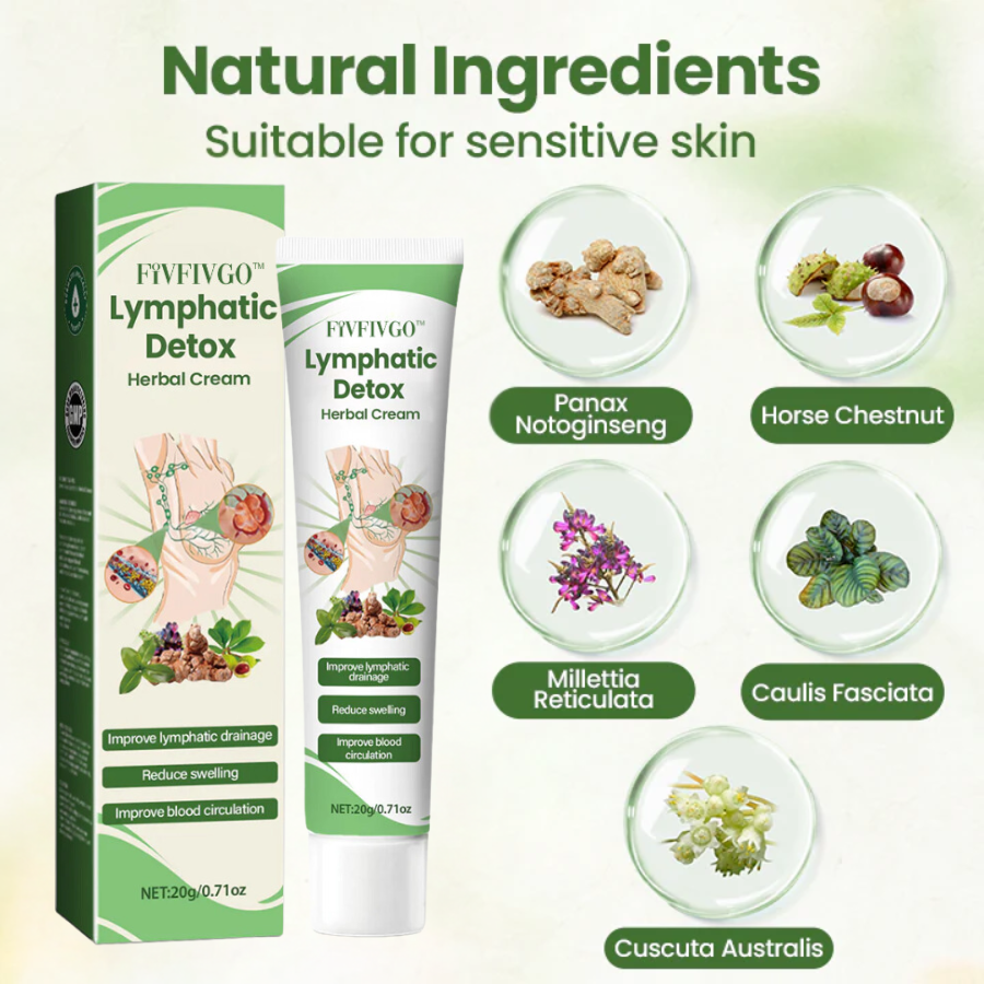 Fivfivgo™ Lymphatic Detox Herbal Cream