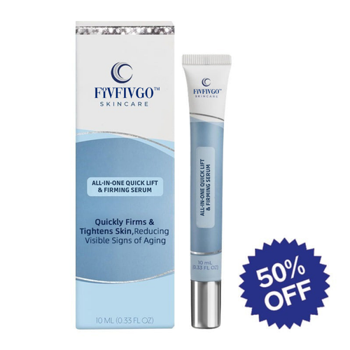 Fivfivgo™ All-in-One Lifting & Firming Serum Smooths wrinkles in 10 minutes, tightens skin, and reduces puffiness and dark circles