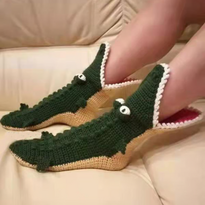 3D Knitted Animals Socks