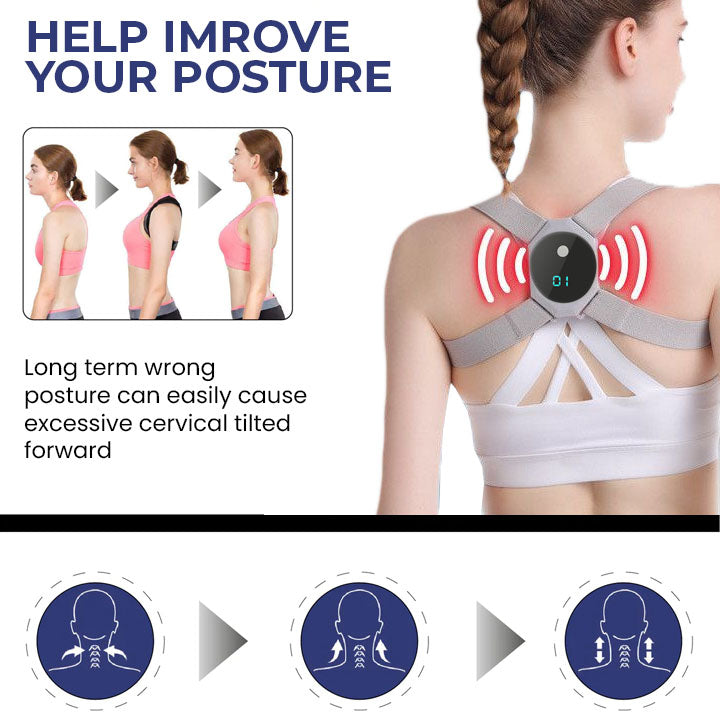 Fivfivgo™ EMS Angle Sensing Posture Correction Device