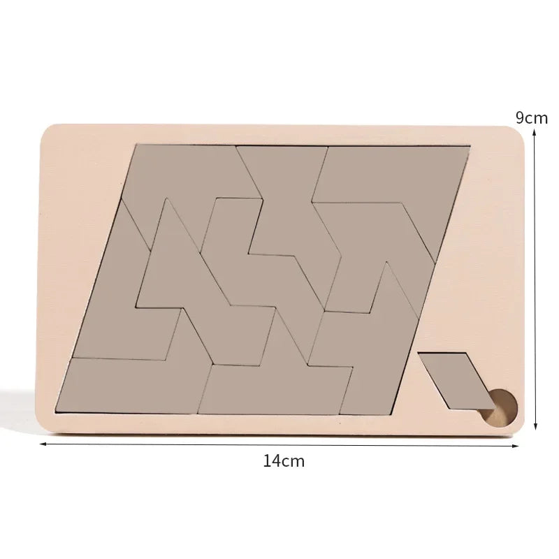 Tangram Board Puzzle Game