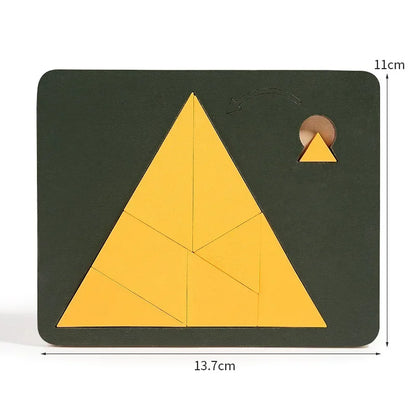 Tangram Board Puzzle Game