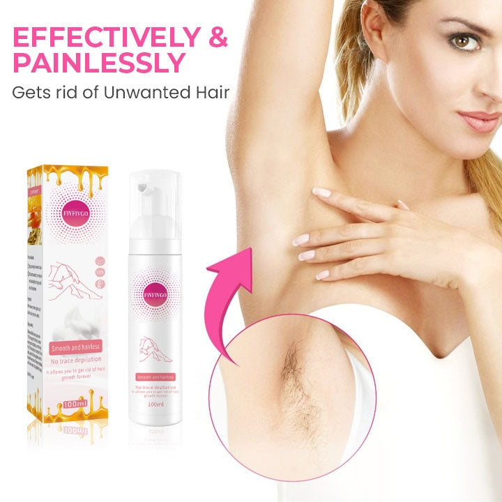 Fivfivgo™ SmoothSweep Beeswax Hair Removal Mousse