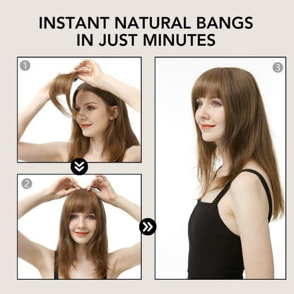 Fivfivgo™ Clip-In Bangs