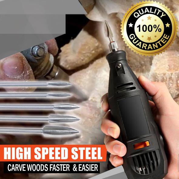 Fivfivgo™ Wood Carving & Engraving Drill Bit Set