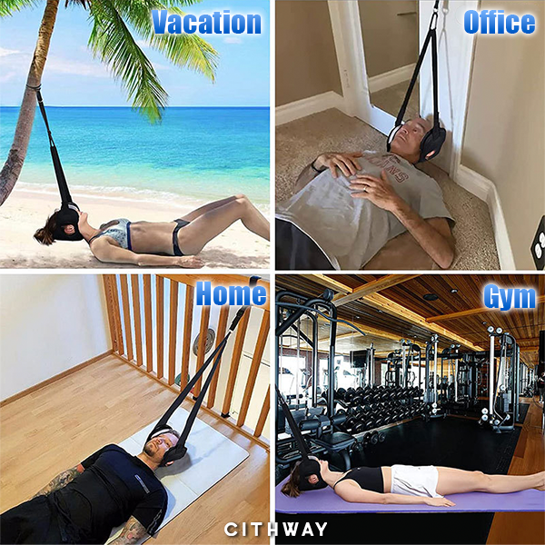 Portable Neck Stretcher Over-Door Hammock