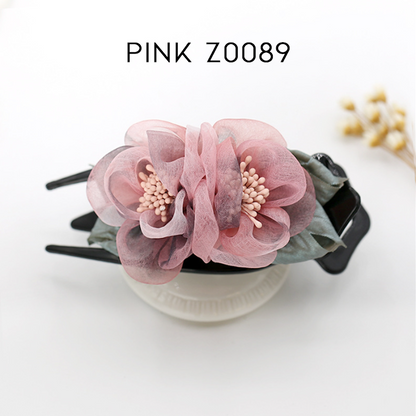 Elegant Floral Hair Clip