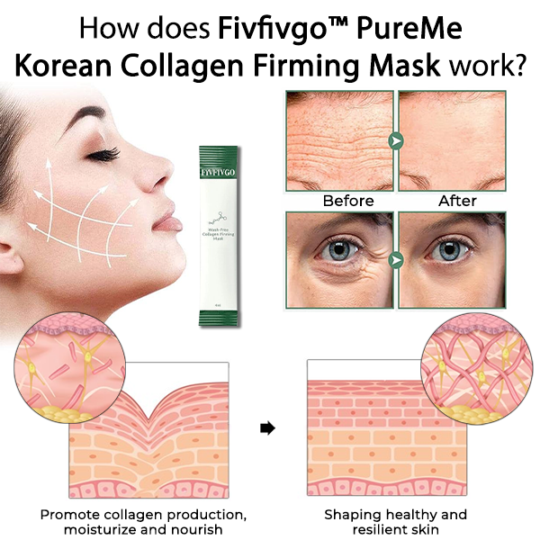 Fivfivgo™ PureMe Koreanische Kollagen-Straffungsmaske