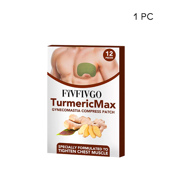 Patch de compresse pour gynécomastie Fivfivgo™ TurmericMax