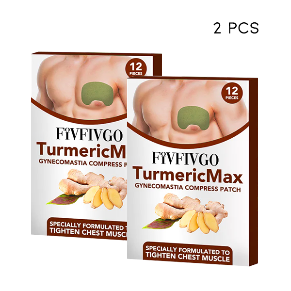 Fivfivgo™ TurmericMax Gynecomastia Compress Patch