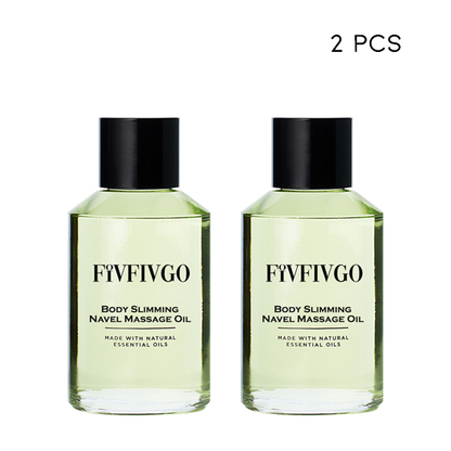 Fivfivgo™ Huile de massage nombril amincissante pour le corps 