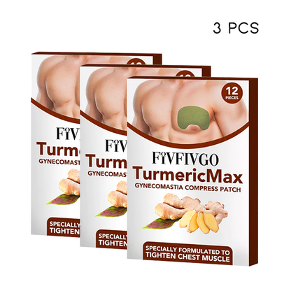 Fivfivgo™ TurmericMax Gynecomastia Compress Patch