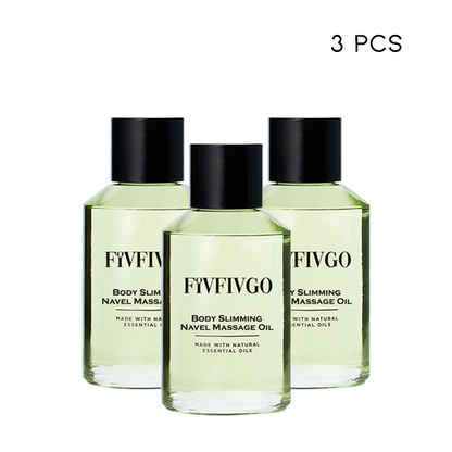 Fivfivgo™ Huile de massage nombril amincissante pour le corps 