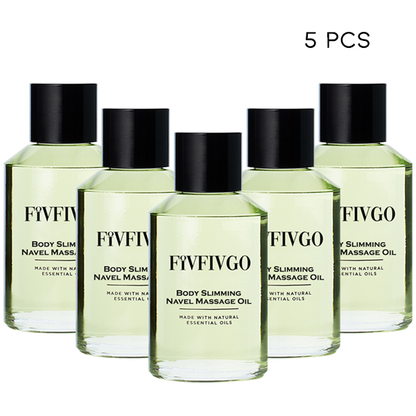 Fivfivgo™ Huile de massage nombril amincissante pour le corps 